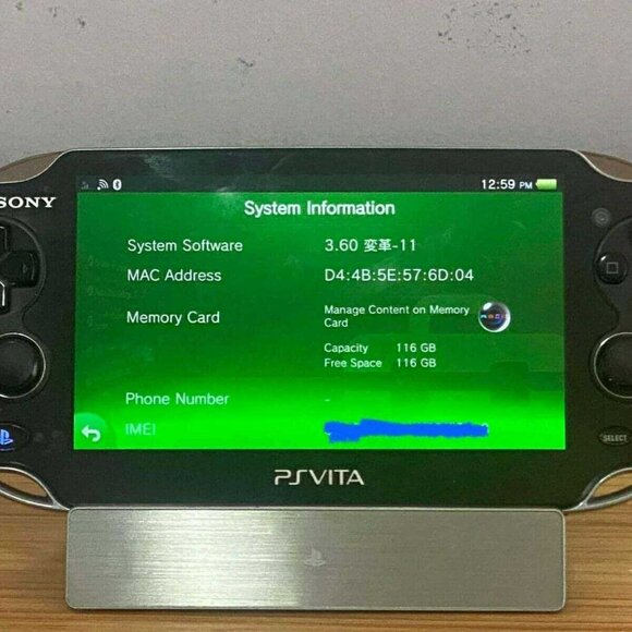 Sony PlayStation PS Vita OLED (PCH-1000) Firmware FW 3.60, 128GB - Ship in 1-DAY - Picture 2 of 10